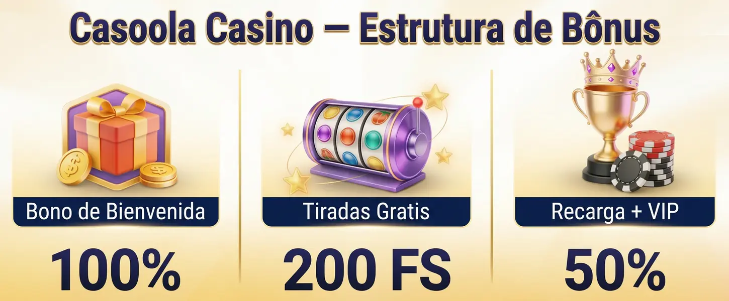 Bonos Casoola: 100% hasta 500€ y 200 tiradas gratis