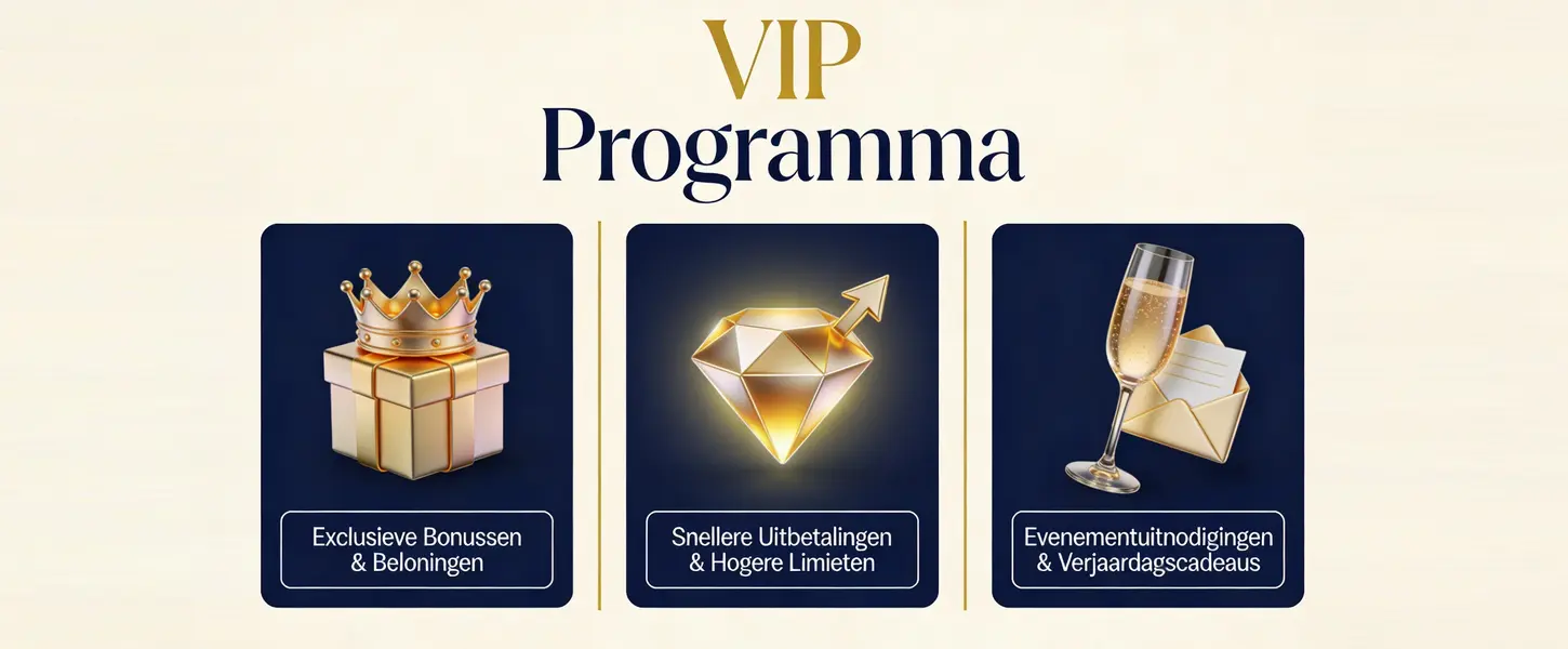 Casoola Casino VIP Programma — Voordelen