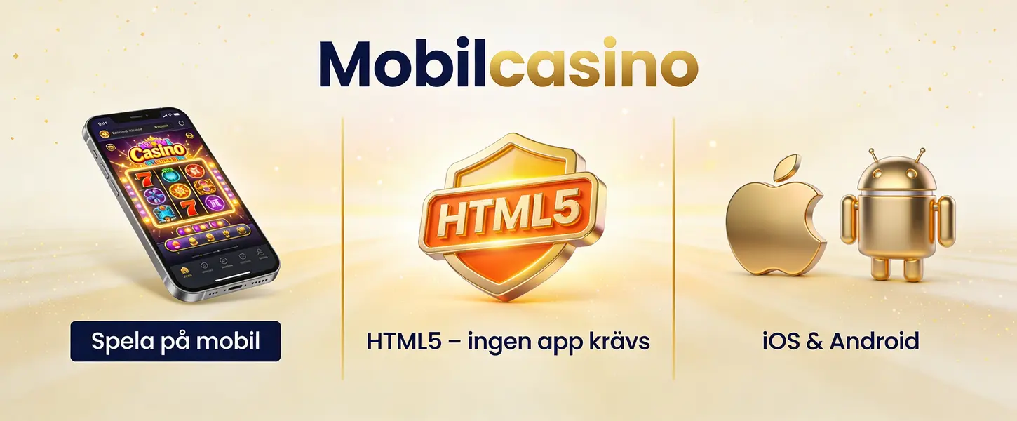 Casoola mobilcasino – spela på iOS och Android